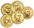 M10219  - 2007-08 $1 US President Coins D Mint 5v