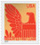 3793  - 2003 25c Gold Background / Red Eagle, Non Denomination