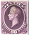 O34P3  - 1873 90c Official Mail Stamp - Justice, purple