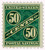 PS9  - 1940 50c Postal Savings, dark blue green, unwatermarked