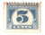 RB69  - 1919 5c Proprietary Stamp - offset, perf 11, dark blue