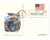 UX331  - 2000 20c Fort Sumter Flag PC FDC