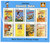 MDS141  - 1993 Disney Vintage Movie Posters, Mint Sheet of 8 Stamps, Guyana