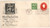 U533  - 1950 2c Stamped Envelopes and Wrappers - carmine