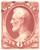O86P1  - 1873 6c Official Mail Stamp - War, rose