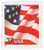 3635  - 2002 37c Flag, booklet single, 11 1/4 perf