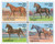 2155-58  - 1985 22c Horses