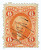 R30  - 1862-71 6c US Internal Revenue Stamp - Inland Exchange, old paper, orange