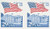 2609a  - 1992 29c Flag over White house impf pair