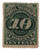 15T1  - 1885 10c Postal Telegraph Co. Stamp - green, perf 14