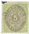 DWI8  - 1874-79 5c Danish West Indies - green & gray