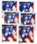 4391-96  - 2009 US Flags, set of 6 stamps