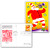 UX403  - 2003 23c Santa with Trumpet PC FDC