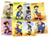 MDS372A  - 1989 Disney and Friends Commemorate PHILEXFRANCE 89 Stamp Expo, Mint, Set of 8 Stamps, Lesotho
