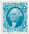 R9a  - 1862-71 2c US Internal Revenue Stamp - Express, imperf, blue