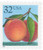 2487  - 1995 32c Peaches, booklet single
