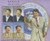M8344  - 2004 Liberia Reagan, 4 stamps