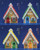 4817-20c  - 2013 First-Class Forever Stamp - Imperforate Contemporary Christmas: Gingerbread Houses
