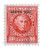 R322  - 1941 80c US Internal Revenue Stamp - watermark, perf 11, carmine
