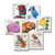 3031//55  - 1996-2000 Flora and Fauna Series, 17 stamps