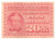 RL1 - 1887 20c Customs Fee Stamp - dull rose