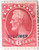 O13S  - 1875 6c Specimen Stamp - executive, carmine