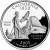 CNCA25P  - 2005 California State Quarter, P Mint