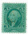 R18d  - 1862-71 3c US Internal Revenue Stamp - Proprietary, silk paper, green