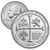 CNTXSM25D  - 2019 San Antonio Missions National Historical Park in Texas Quarter, D Mint