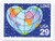 2535A  - 1991 29c Love Series: Heart-Shaped Globe, perf 11