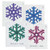 5031-34  - 2015 First-Class Forever Stamp - Geometric Snowflakes