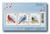 MFN399  - 2022 Holiday Birds Mint Souvenir Sheet of 3, Cardinal, Blue Jay & Grosbeak, Canada