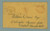 MRS1691  - 1853 Stampless Cover from Sabula, Iowa, to Canada with Correspondence