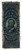 RS115b  - 1871-77 2c Proprietary Medicine Stamp - J.F. Henry, blue, silk paper