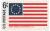 1350  - 1968 6c Historic American Flags: First Stars and Stripes