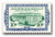 R733  - 1962 10c US Internal Revenue Stamp - Revenue Building, violet blue & bright green