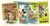 MDS302A  - 1981 Disney and Friends Celebrate Easter, Mint, Set of 4 Stamps, Grenada