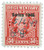 R446  - 1946 50c US Internal Revenue Stamp - watermark, perf 11, carmine