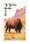 2320  - 1987 22c North American Wildlife: Bison