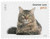 5122  - 2016 First-Class Forever Stamp - Pets: Cats