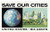 1411  - 1970 6c Anti-Pollution: Save Our Cities