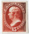 152P3  - 1870-71 15c orange, on India paper