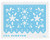 5085  - 2016 First-Class Forever Stamp - Colorful Celebrations: Light Blue with White Flowers