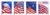 4244-47  - 2008 42c Flags 24/7, 11 vertical perf