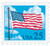 2285A  - 1987-88 25c Flag and Clouds, booklet single
