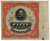 MA1681  - 1871 REA26 50c Red, White silk paper, Plate number single, Mint