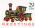 2716  - 1992 29c Contemporary Christmas: Locomotive, booklet single