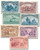 230-36  - 1893 1c-8c US Columbians, 7 Stamps with small imperfections