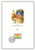 58466H  - 1985 UN Flags 22c Proofcard India