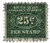 RK32  - 1937 25c grn, fee stamp, perf 11